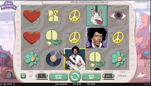 Jimi Hendrix Online Slot symbols