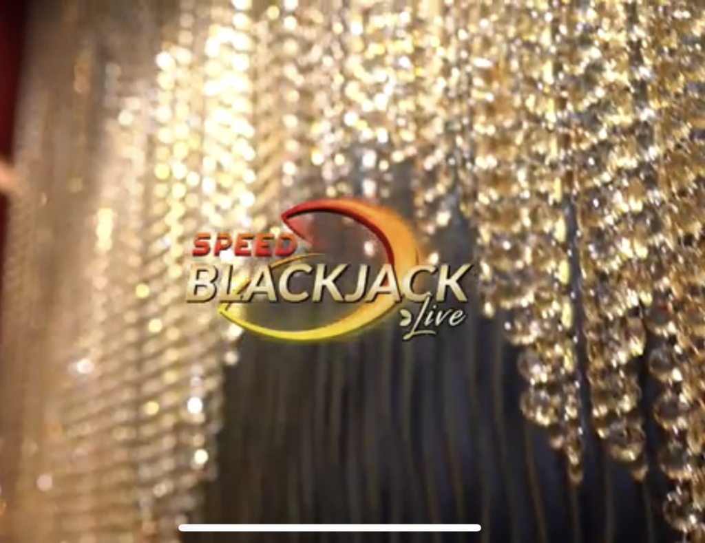 Speed Blackjack by Evolution Gaming presented