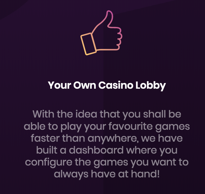 Boom casino lets you Create your Own Casino Lobby
