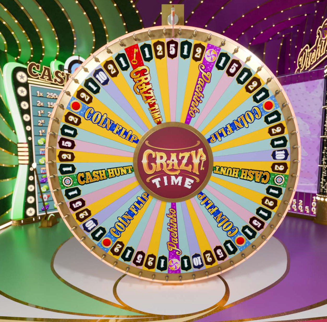 Crazy Time Live 🎖️ Casino Game by Evolution Gaming