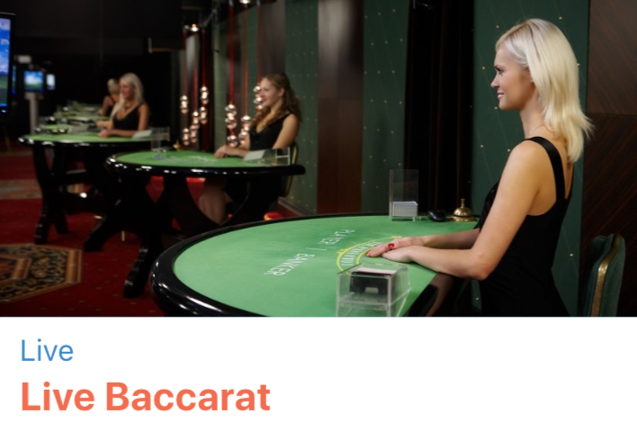 Evolution gaming - Live Baccarat