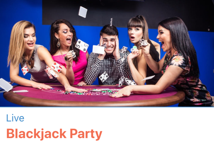 Evolution gaming - Live Blackjack Party