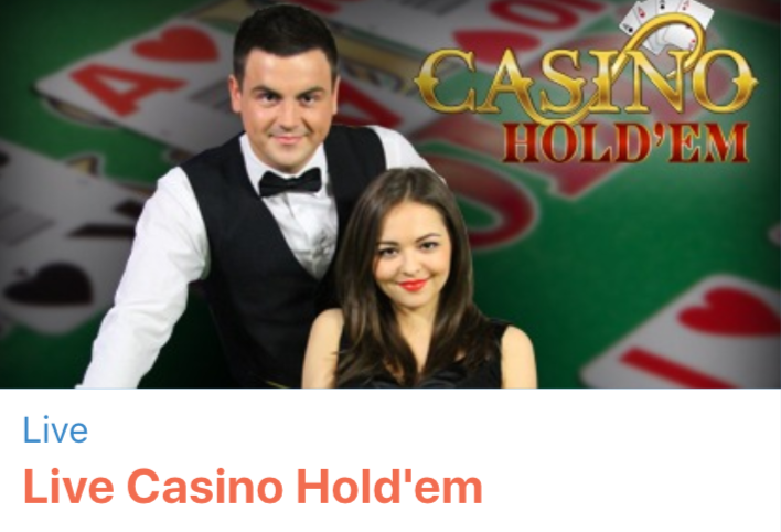 Evolution gaming - Live Casino Hold'em