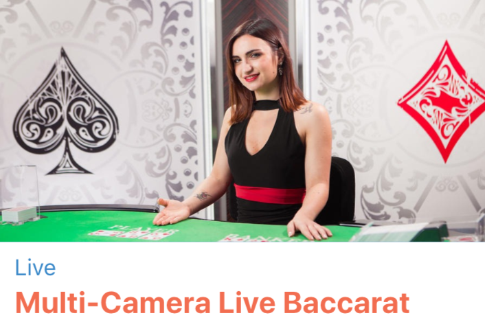Evolution gaming - Multi-Camera Live Baccarat
