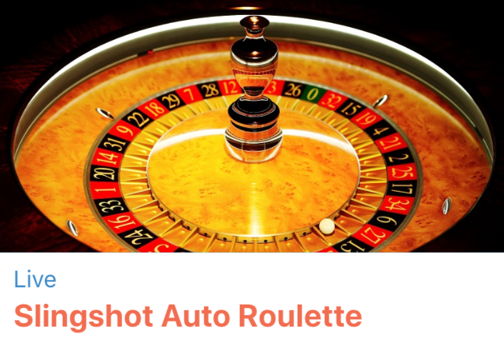 Evolution gaming - Slingshot Auto Roulette