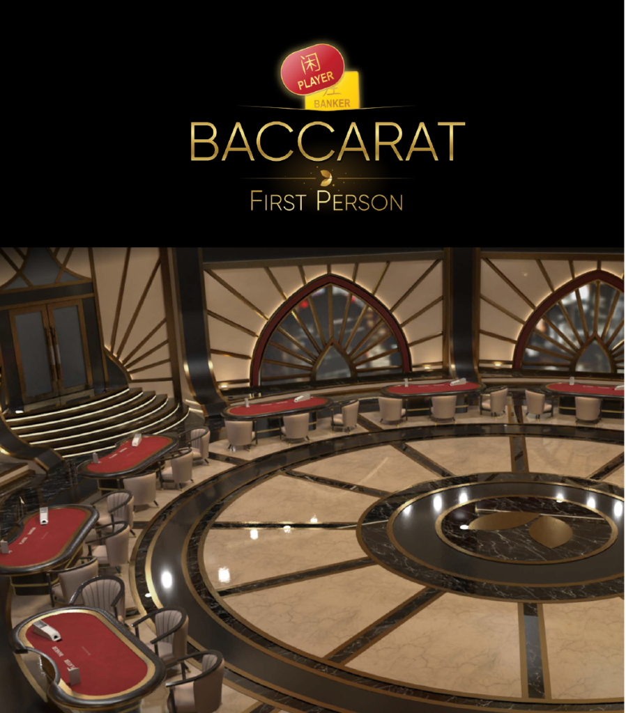First person Baccarat by Evolution gaming