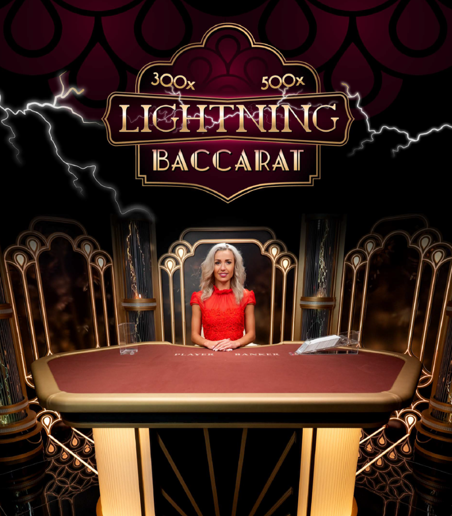 Lightning Baccarat by Evolution gaming