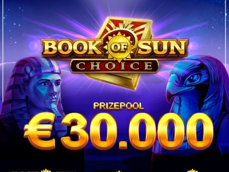 Book of Sun: Choice  (Booongo) €30K Slots tournament