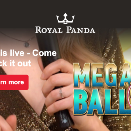Royal Panda goes live with Mega Ball!