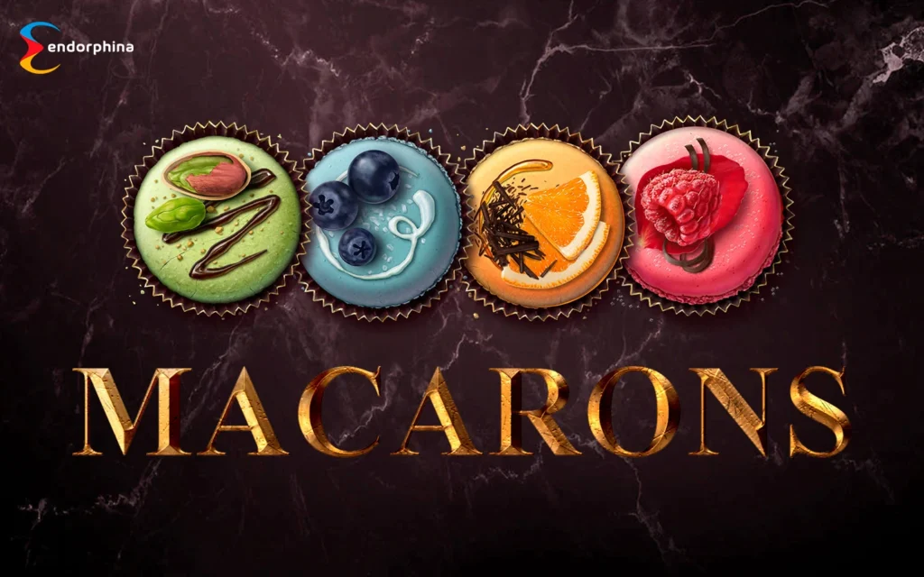 Macarons by Endorphina game logo